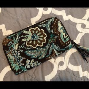 Java Blue Vera Bradley Wallet